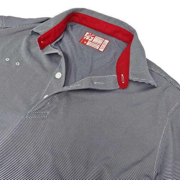 Oobe Chic Fil A Team Style Polo Shirts Medium Men's Short Sleeve Lot of 2 - Picture 1 of 7
